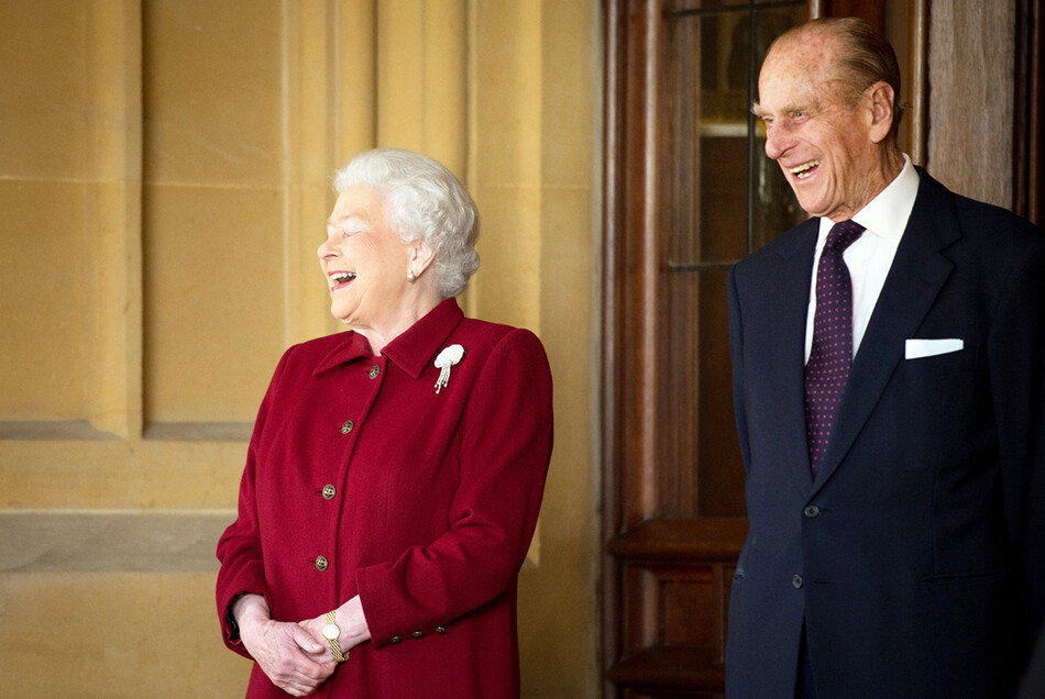 Елизавета II и принц Филипп